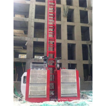 Double-Cage Construction Hoisting Elevator for Sale